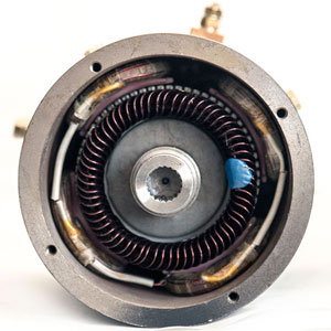 DC SepEx Motor, 48V / 3 kW