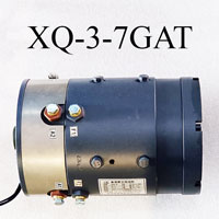 DC SepEx Motor XQ-3-7GAT, 48V 3kW Golf Cart Traction Motor