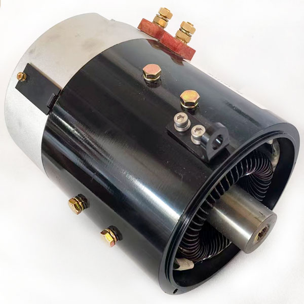 36V / 48V DC Series Winding Motor, Club Car Part Number 101785702 / 101785704, Golf Cart Drive Motor, Compatible with XQ-3.75HP / GE 5BC58JBS6335, Shaft with 10 Teeth External spline