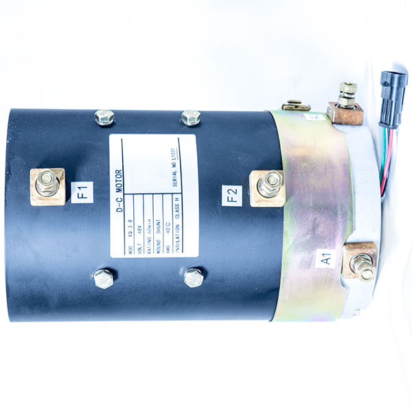 48V 3.8kW DC SepEx Motor XQ-3.8, Eagle Marshell Fairplay Golf Cart Traction Motor