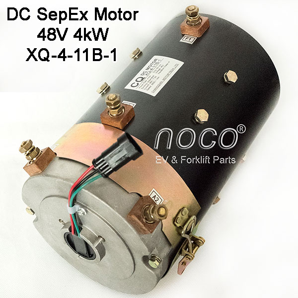 48V 4kW golf cart traction motor, DC SepEx motor XQ-4-11B-1