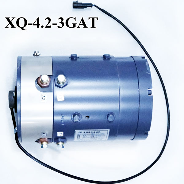 48V 4.2kW DC SepEx Motor XQ-4.2-3GAT, Eagle Marshell Fairplay Golf Cart Traction Motor