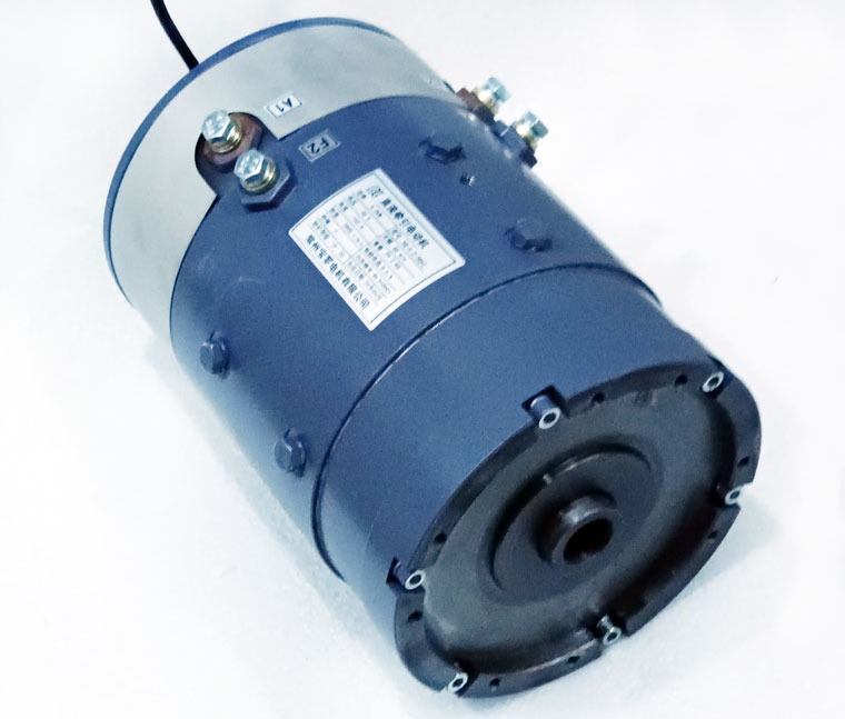 48V 4.2kW DC SepEx Motor XQ-4.2-3GAT, Eagle Marshell Fairplay Golf Cart Traction Motor