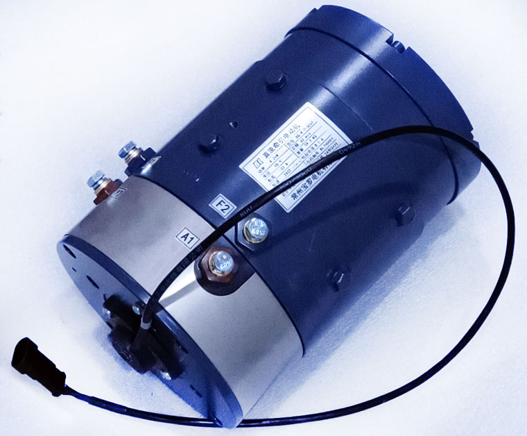 48V 4.2kW DC SepEx Motor XQ-4.2-3GAT, Eagle Marshell Fairplay Golf Cart Traction Motor