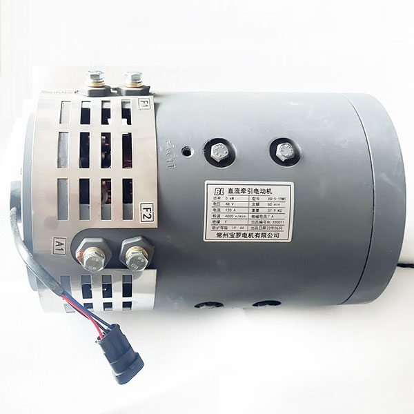 48V 5kW DC SepEx Motor XQ-5-19MT, EPIC Cart 6 Seaters Golf Cart Traction Motor