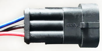 Connector of 48V 5kW DC SepEx Motor XQ-5-19MT
