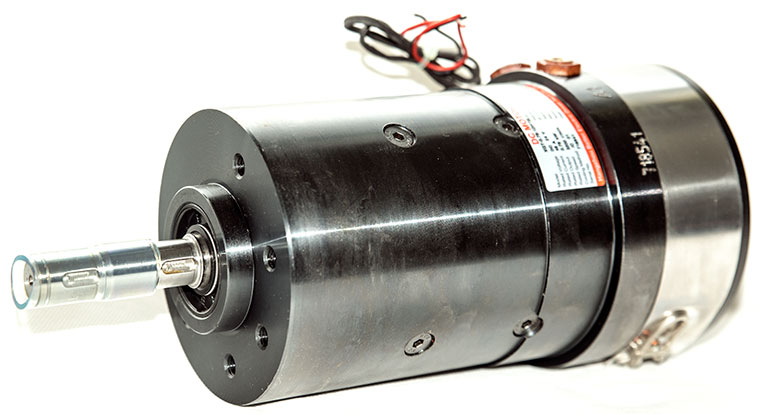 DC SepEx Motor XQT-0.75-1DH1U, 24V / 0.75 kW, NOBLELIFT PS10M / PT15 / LPT15 Pallet Truck Drive Wheel Traction Motor