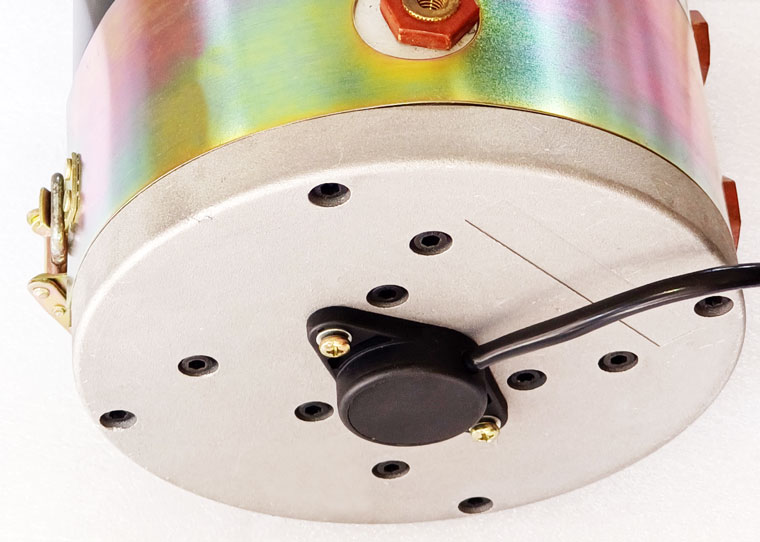 48V 3.0kW DC SepEx Motor XQT-3-5H3V, Dongfeng Golf Cart Traction Motor