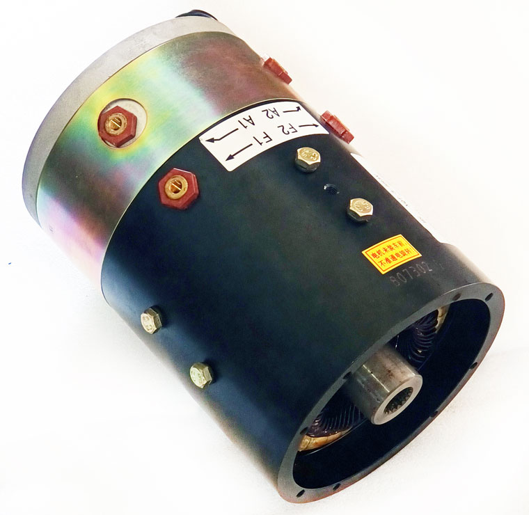 48V 3.0kW DC SepEx Motor XQT-3-5H3V, Dongfeng Golf Cart Traction Motor
