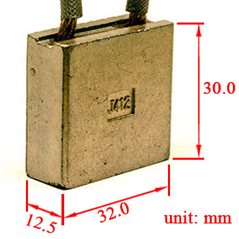 48V 4.0kW DC SepEx Motor XQT-4HV Carbon Brush Dimensions