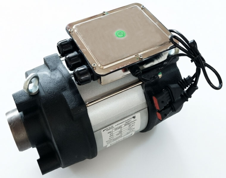 53V 8kW KDS 3-Phase AC Induction Motor YDQ8-4-6360, BYD Electric Forklift Driving Motor, Part Number 11261403-00 (LH) / 11264548-00 (RH). Kinetek DeSheng Product, Heavy Duty Forklift Driving Motor