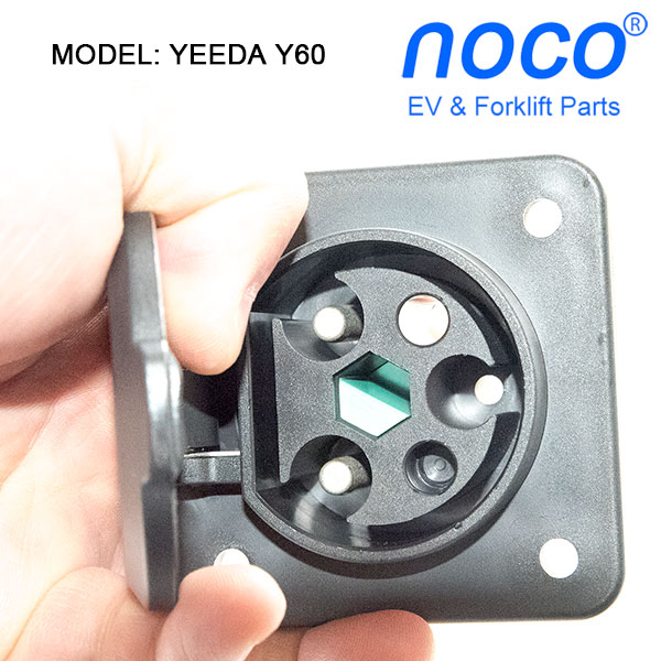 YEEDA Y60 Waterproof 40A Golf Cart Battery Charging Connector, Suitable For 10A, 16A, 20A, 32A and 40A Battery Charger 