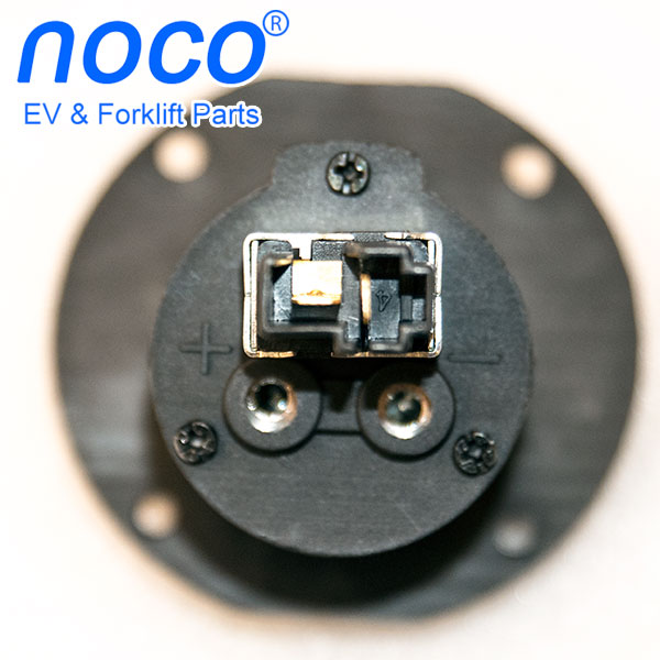 YEEDA ET010803 Charging Connector With Normal Close Type Relay, 48V EAGLE Golf Cart Battery Charger Connector, Socket And Plug