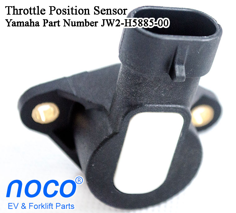 Yamaha Throttle Position Sensor JW2-H5885-00, Throttle Position Sensor, Golf Cart G29 Throttle Angle Sensor