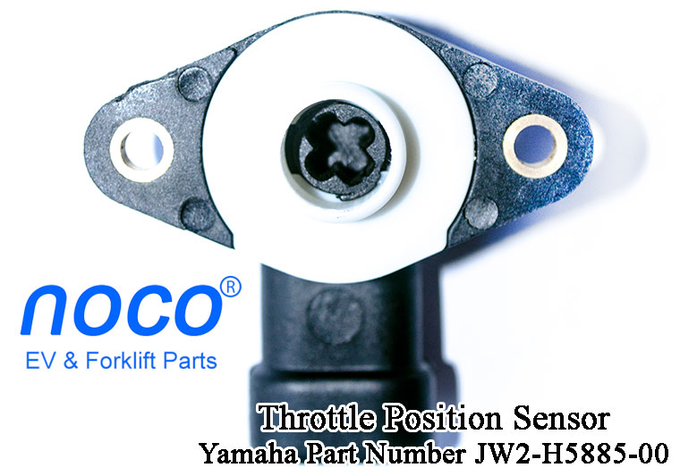 Yamaha Throttle Position Sensor JW2-H5885-00, Throttle Position Sensor, Golf Cart G29 Throttle Angle Sensor