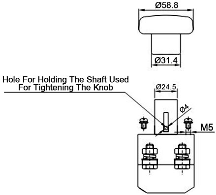 ZDK31-125 DC Power Disconnector Installation Diagram