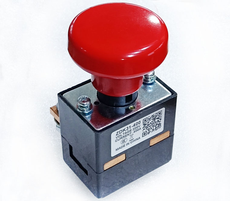 LUTONG Emergency Button ZDK31-400, Albright ED300 Replacement, Forklift DC Power Disconnector