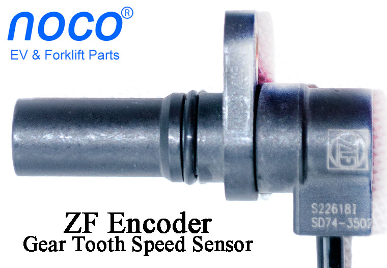 ZF gear tooth speed and direction sensor, with 35mm sensor probe