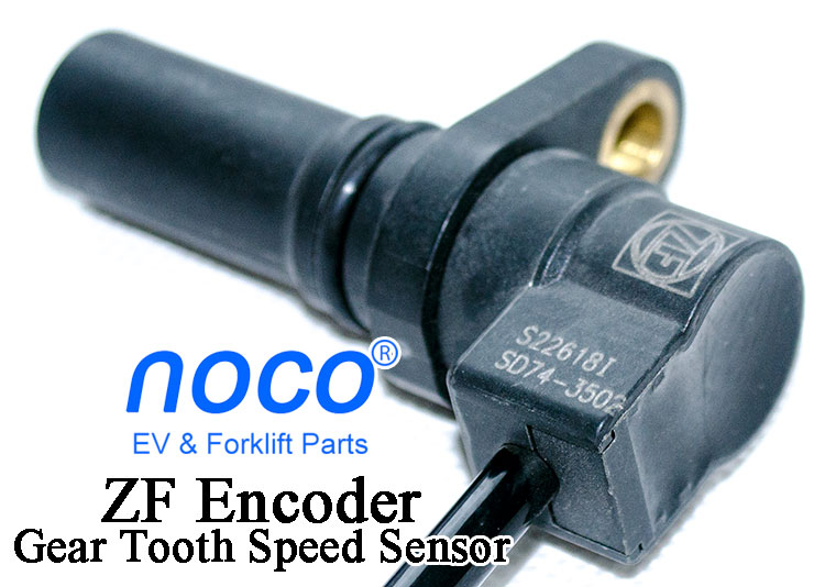 ZF gear tooth speed and direction sensor, with 35mm sensor probe