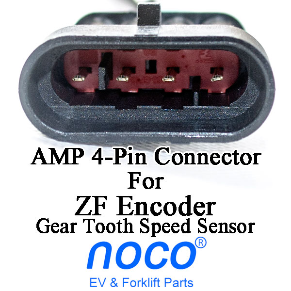 AMP 4-Pin Connector for ZF gear tooth speed sensor SD74-3502