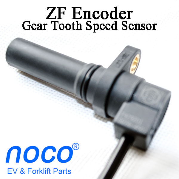 ZF gear tooth speed and direction sensor, with 45mm sensor probe