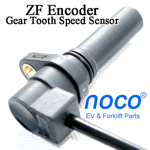 ZF gear tooth speed and direction sensor, with 45mm sensor probe