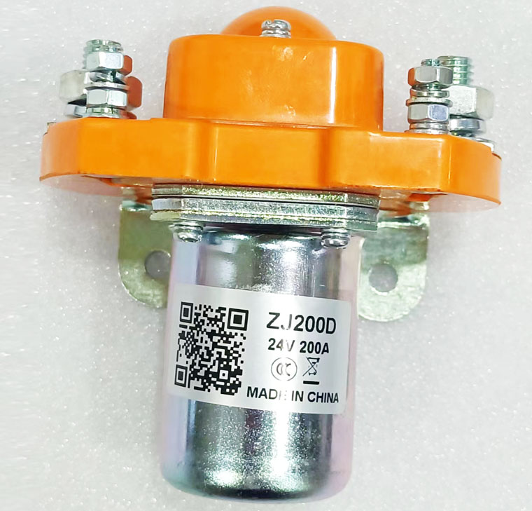 200A Main Contactor of Golf Cart and Forklift, SPST Model ZJ200D