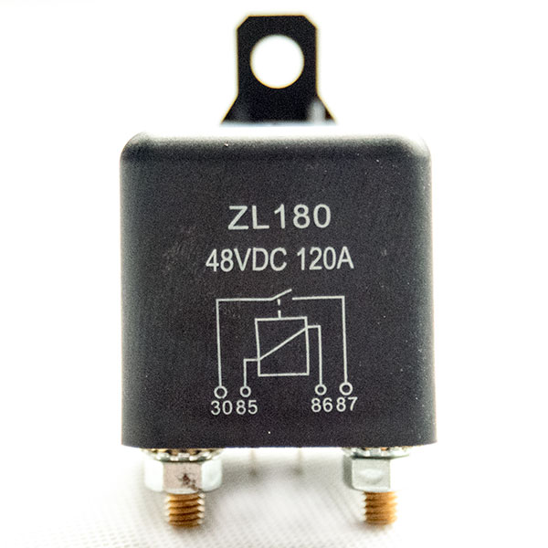 DC Relay ZL180 / WM686, 12V / 100A, 24V / 200A, 48V / 120A Automotive DC Power ON / OFF Switch, SPST