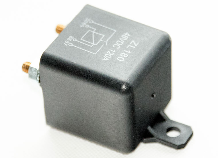 DC Relay ZL180 / WM686, 12V / 100A, 24V / 200A, 48V / 120A Automotive DC Power ON / OFF Switch, SPST