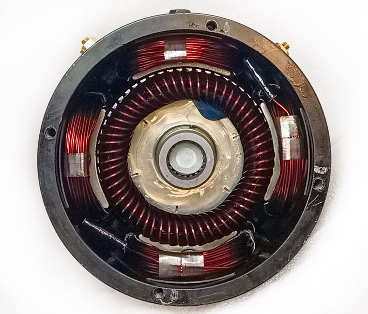 48V 3.8kW DC SepEx Motor ZQ48-3.8-T1, E-Z-GO 612624 / 624105, AMD DL9-4006