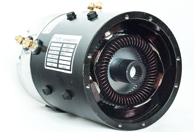 DC Series Motor ZQ48-4.0-C, 48V / 3kW, Other Voltage Options Available