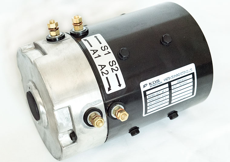 DC Series Motor ZQ48-4.0-C, 48V / 3kW, Other Voltage Options Available