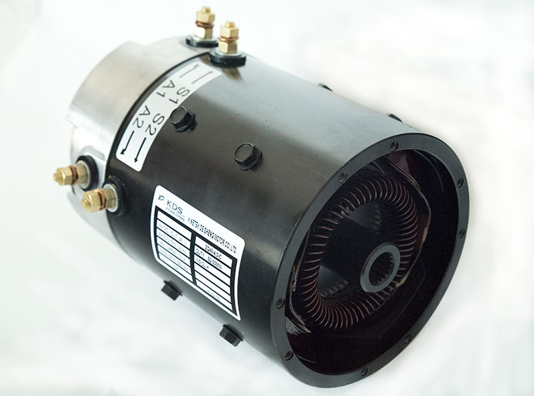 DC Series Motor ZQ48-4.0-C, 48V / 3kW, Other Voltage Options Available