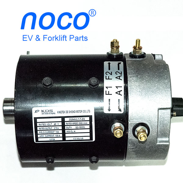 48V 3.7 kW DC SepEx Motor ZQS48-3.7-T-GN, Club Car 103572501, (1035725-01), 102240102, 102240103, 10357251-01, 1022401-02, 1027050-01