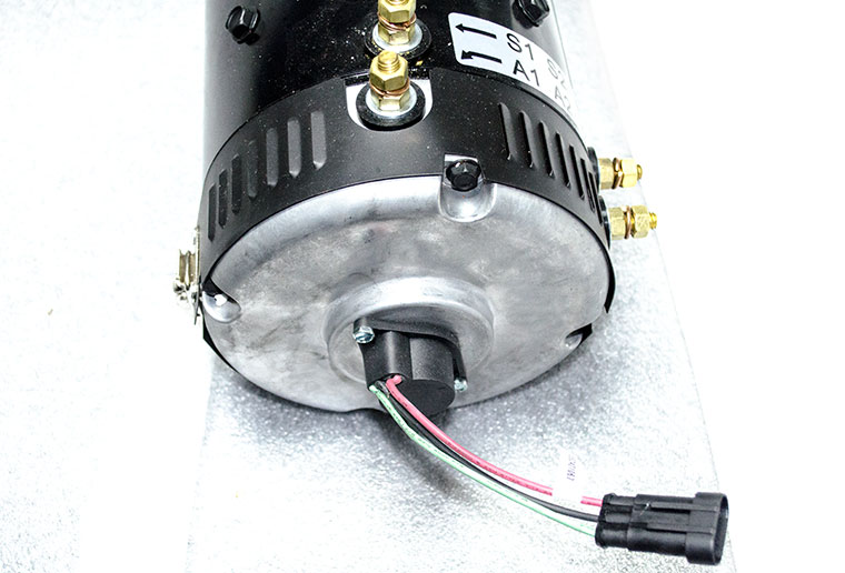 48V 4.0kW DC Series Winding Motor ZQS48-4.0-C1, Eagle Marshell Fairplay Golf Cart Traction Motor